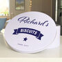 Personalised Round Biscuit Tin, thumbnail 1 of 7