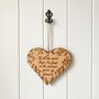 Wooden Internet Dating Quote Heart Sign, thumbnail 1 of 5
