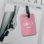 Pink Personalised Passport Cover, thumbnail 3 of 3