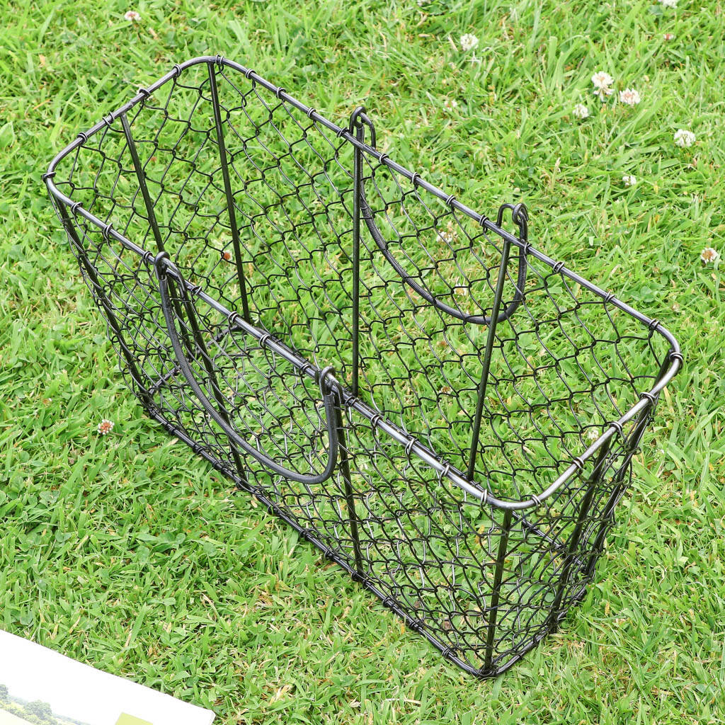 Industrial Style Wire Magazine Basket By Dibor