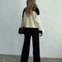 O Neck Knitted Long Sleeve Women's Co Ord Set, thumbnail 2 of 3