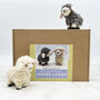Needle Felting Kit Spring Lambs, thumbnail 5 of 11
