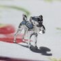 Boxer Charm Sterling Silver, thumbnail 1 of 12