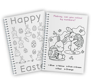 Personalised Children's Easter Activity Book, 2 of 5