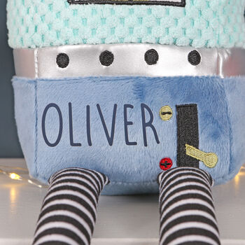 Personalised Robot Plush Toy, 4 of 5