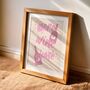 Wine Art Print Poster Wine Lover Gift, thumbnail 4 of 6