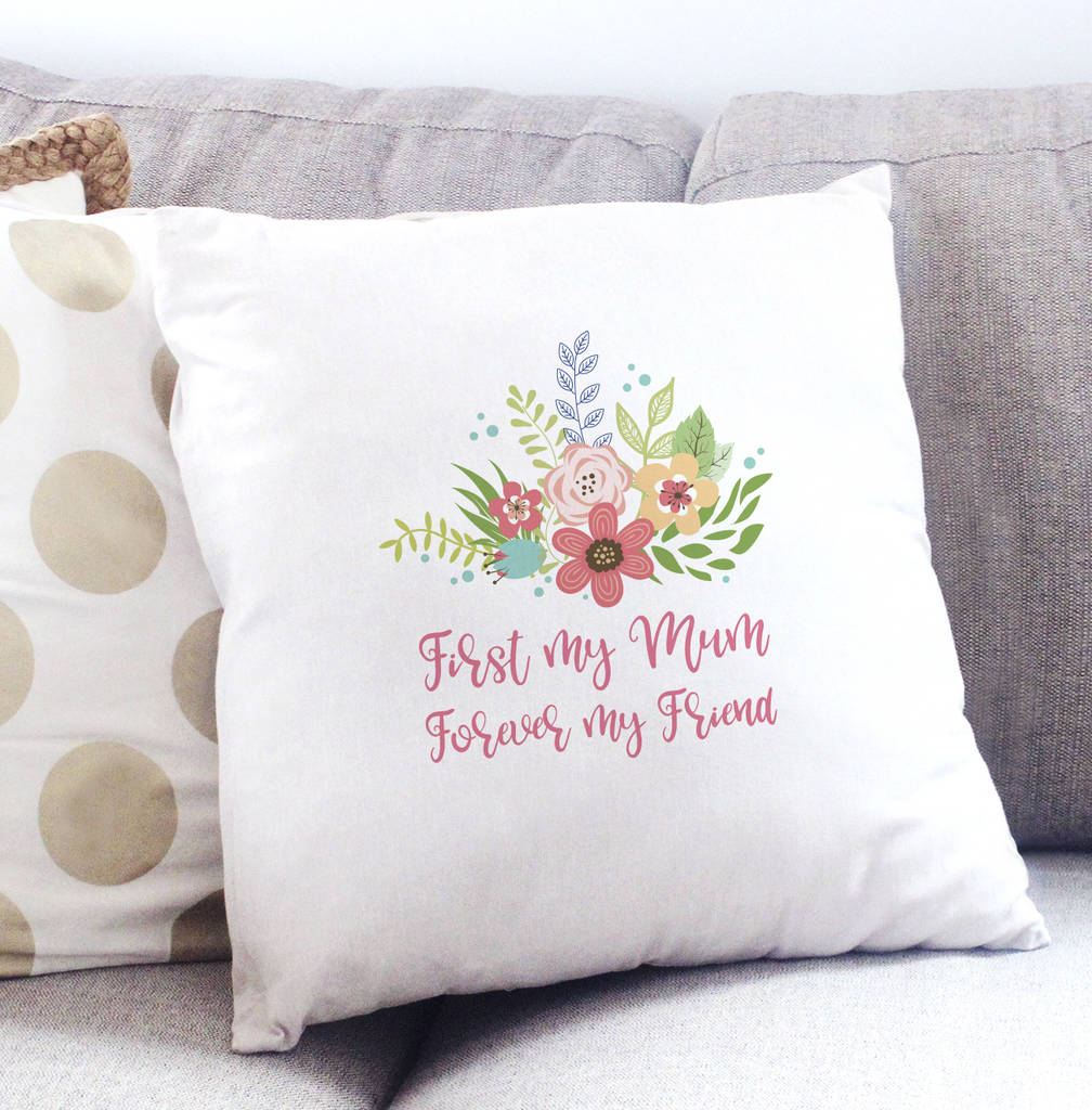 forever my friend mum cushion cover by sarah hurley