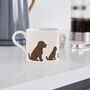 Chocolate Labradoodle Cockapoo Keyring With Personalisation Available – Gift For Dog Lovers, thumbnail 5 of 12