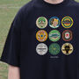 Celtic Football Beer Mats Oversized T Shirt, thumbnail 10 of 10