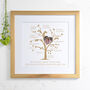 Personalised Golden Anniversary Photo Family Tree, thumbnail 1 of 11