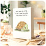 Living At Home Funny Turtles Thank You Mum Cute Card Birthday Mother's Day, thumbnail 2 of 5