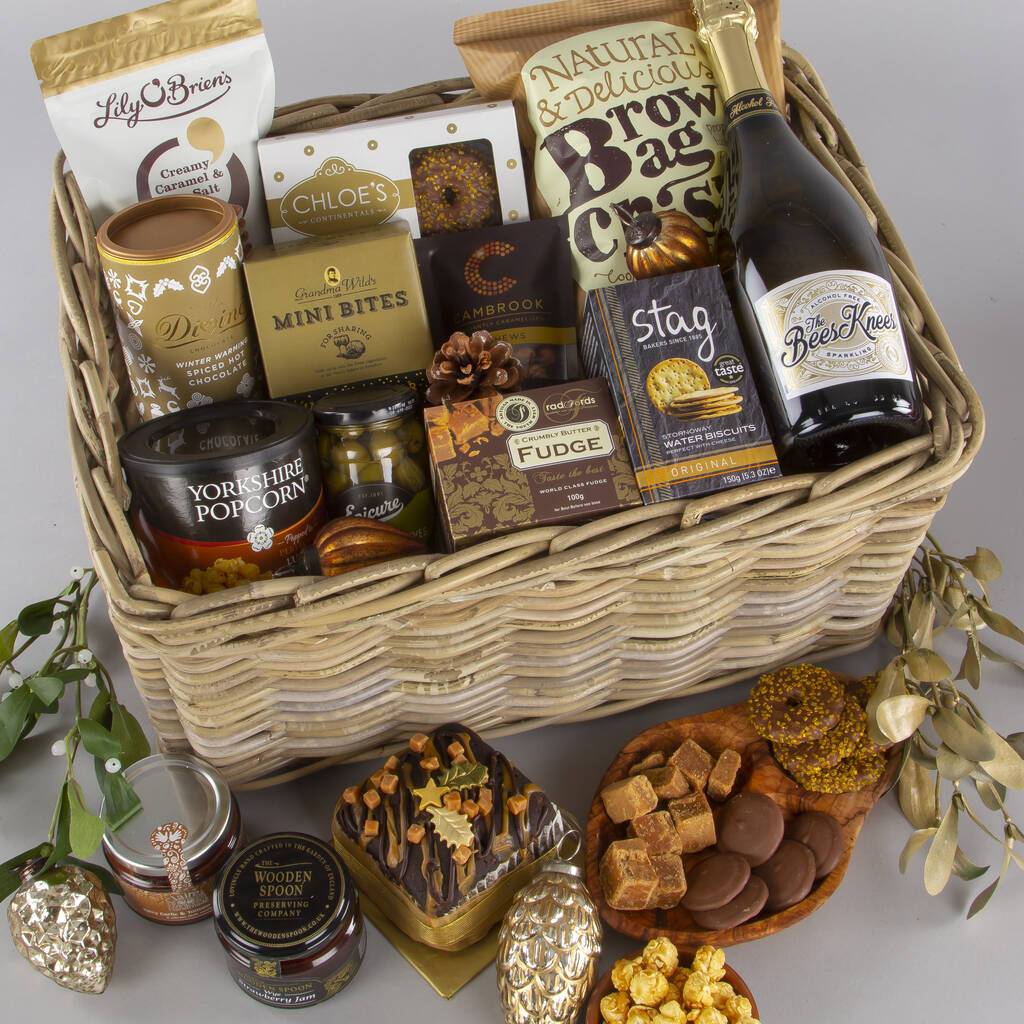 Alcohol Free Christmas Feast Hamper By Virginia Hayward