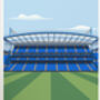 Chelsea The Bridge Stadium Illustrated Print Gift, thumbnail 2 of 9