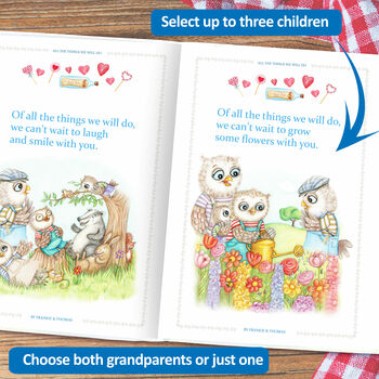 Personalised Book For Grandparents 'Things We Will Do', 4 of 10
