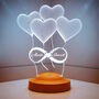 Personalised Desk Lamp, Anniversary Gift, thumbnail 3 of 9
