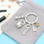 Gym Fitness Personalised Keyring Work Out Gift, thumbnail 8 of 10