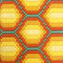 Bargello Tapestry Kit Honeycomb Wall Hanging, thumbnail 4 of 7