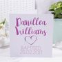 Personalised Simple Christening Card For Boys And Girls, thumbnail 3 of 5