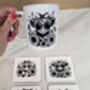 Highland Cow Mug And Coaster Gift Set, thumbnail 2 of 6