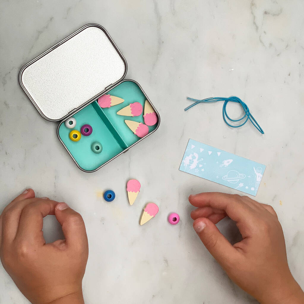 Image of Personalised Ice Cream Bracelet Gift Kit