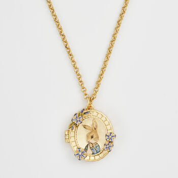 Fable England X Peter Rabbit Cameo Locket Necklace, 3 of 11