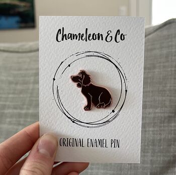 Cocker Spaniel Pin Badge, 3 of 3