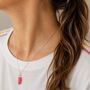 Cute Pencil Necklace Teacher Gift, thumbnail 1 of 6