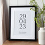 Special Date Cotton Anniversary Print, thumbnail 1 of 3