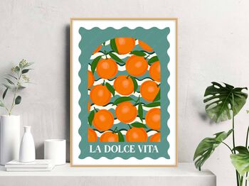 La Dolce Vita Oranges Print, 4 of 4