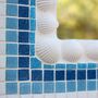 Handmade White Shells Mosaic Mirror, thumbnail 4 of 4
