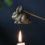 Gold Rabbit Candle Snuffer, thumbnail 1 of 3