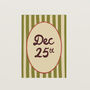 Dec 25th Christmas Wall Art, thumbnail 7 of 9