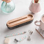 Personalised Wooden Felt Pencil Case And Phone Stand, thumbnail 5 of 9
