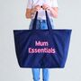 Personalised Zip Tote Bag For Mum Essentials, thumbnail 9 of 9