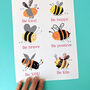 Personalised Bee You Print, thumbnail 1 of 9