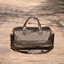 Large Genuine Leather Holdall, thumbnail 6 of 12