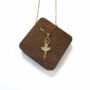 Personalised 18ct Gold Plated Ballerina Necklace, thumbnail 10 of 12