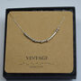 50th Birthday Personalised Morse Code Necklace Gift, thumbnail 10 of 12