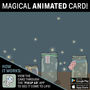 'Love Fireflies' Augmented Reality Greeting Card, thumbnail 2 of 5