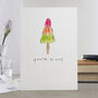 'You're So Cool' Funny Rocket Ice Lolly Card, thumbnail 1 of 3