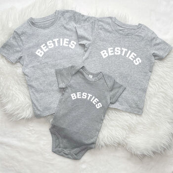 Besties Three Siblings Three T Shirt Set, 4 of 5