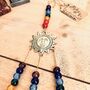 Smiling Sunshine Rainbow Chakra Bells Wind Chime, thumbnail 7 of 10