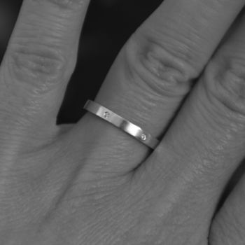 Diamond Eternity Ring, Diamond Wedding Ring, 4 of 6