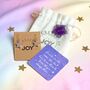 Friends Are Like Stars Amethyst Crystal And Earrings Gift Set, thumbnail 1 of 2