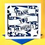 Personalised Stars Thank You Card, thumbnail 1 of 5
