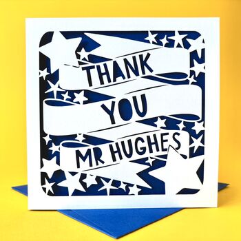 Personalised Stars Thank You Card, 2 of 5