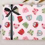Three Sheets Of Retro Christmas Jumper Wrapping Paper, thumbnail 2 of 2