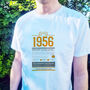 70th Birthday Gift T Shirt Of The Year 1956, thumbnail 2 of 9