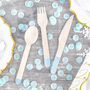 Pastel Tipped Wooden Cutlery, thumbnail 4 of 10