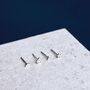 Sterling Silver Geometric Studs Multipack, thumbnail 4 of 7